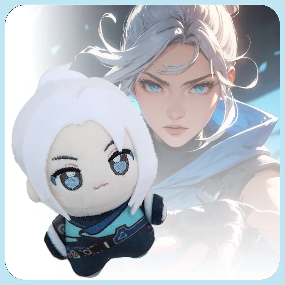 10 سنتيمتر لعبة جديدة VALORANT جيت ألعاب من القطيفة عالية الجودة الشكل لعبة الكرتون لعبة أنيمي تأثيري اللعب الجسم صرير أفخم المعلقات