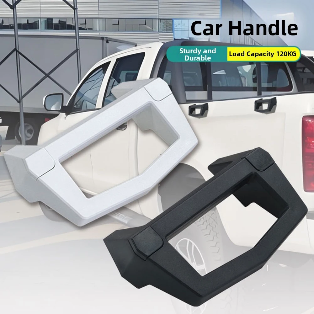 RV Handle Mobile Equipment Carry Pickup Truck Luggage Tie Down Rope Bracket Mount Clamp Grip Tool Pickup Trunk Tailgate, Handle