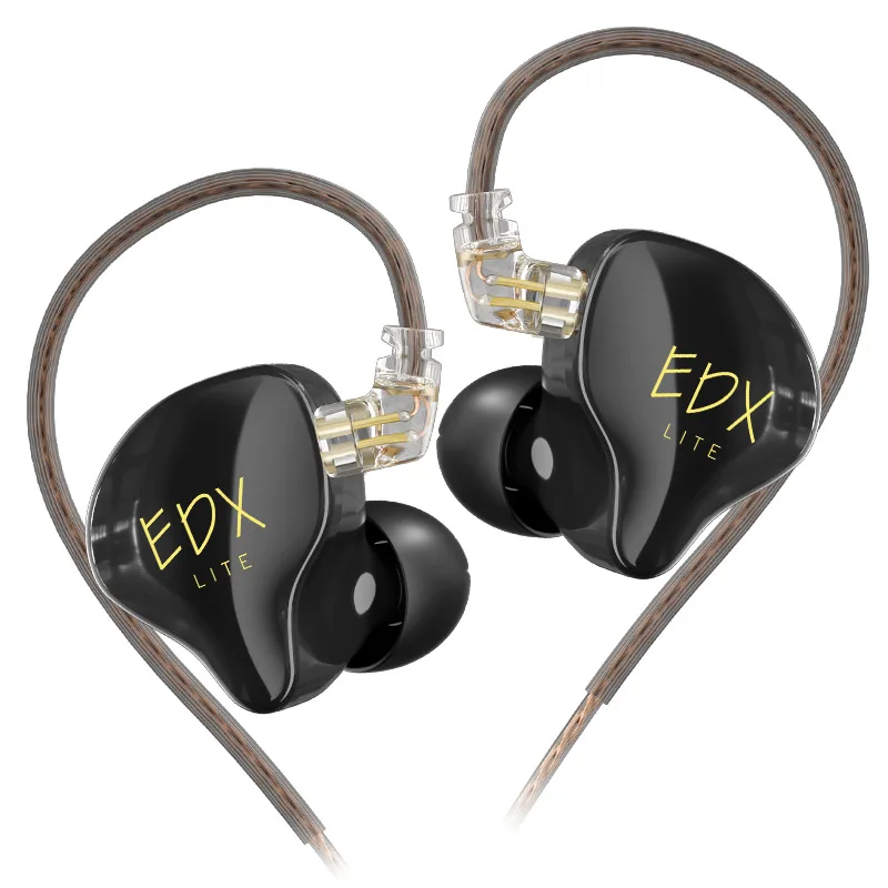 KZ EDX Lite HIFI Earphones Stereo Bass Music Earbuds In Ear Monitor Stage Live Headphones Sports Gaming Headsets EDXPRO EDA ZVX