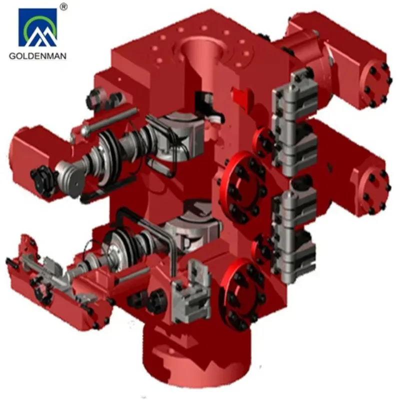 2FZ54 14 Double Blowout Preventer Working With Pipe Ram Blowout Preventer Type Double Ram Bopcameron Bop