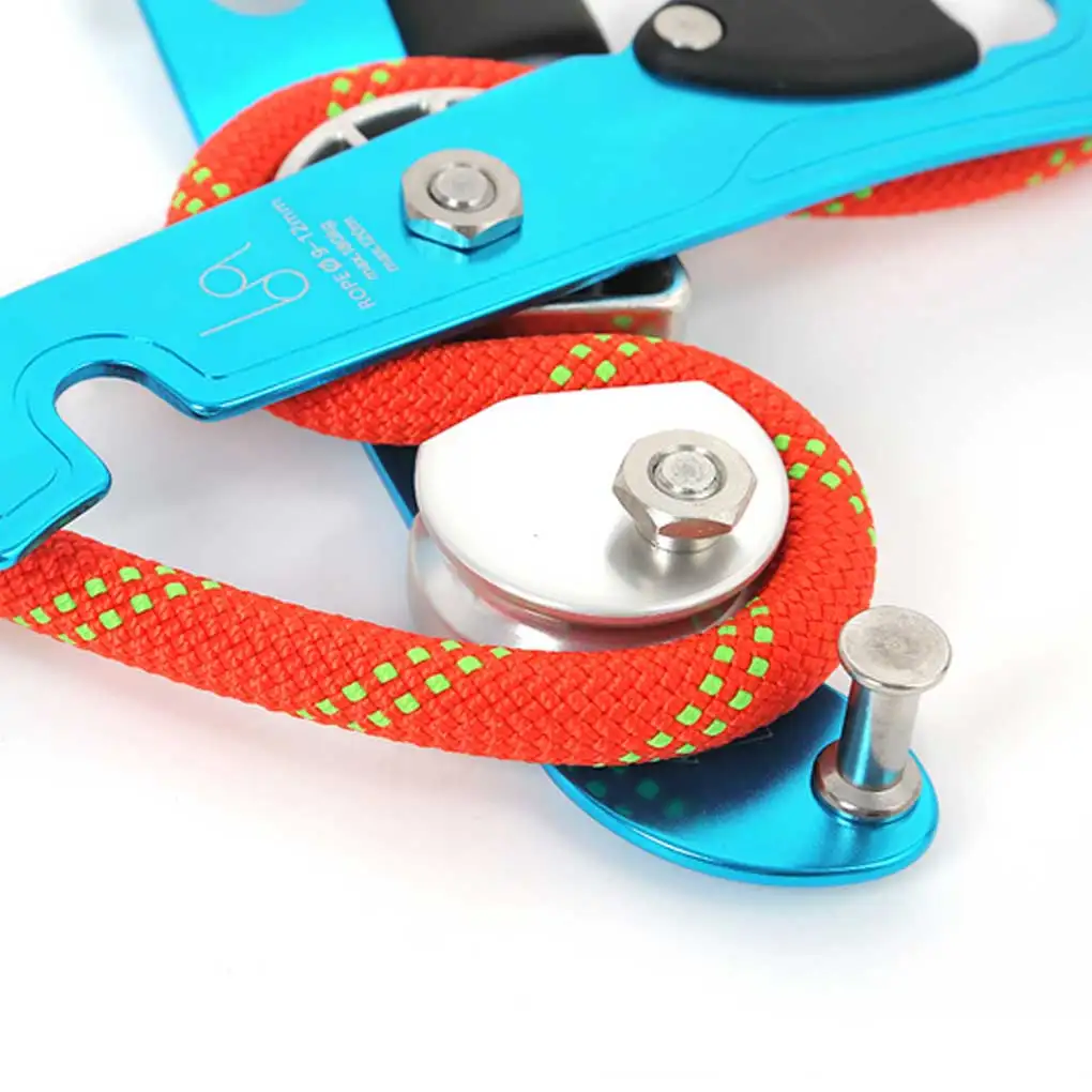 Outdoor Rock Climbing Descent Device professional Abseiling Downhill Descender Rappelling Equipment Wall Cleaning Supplies