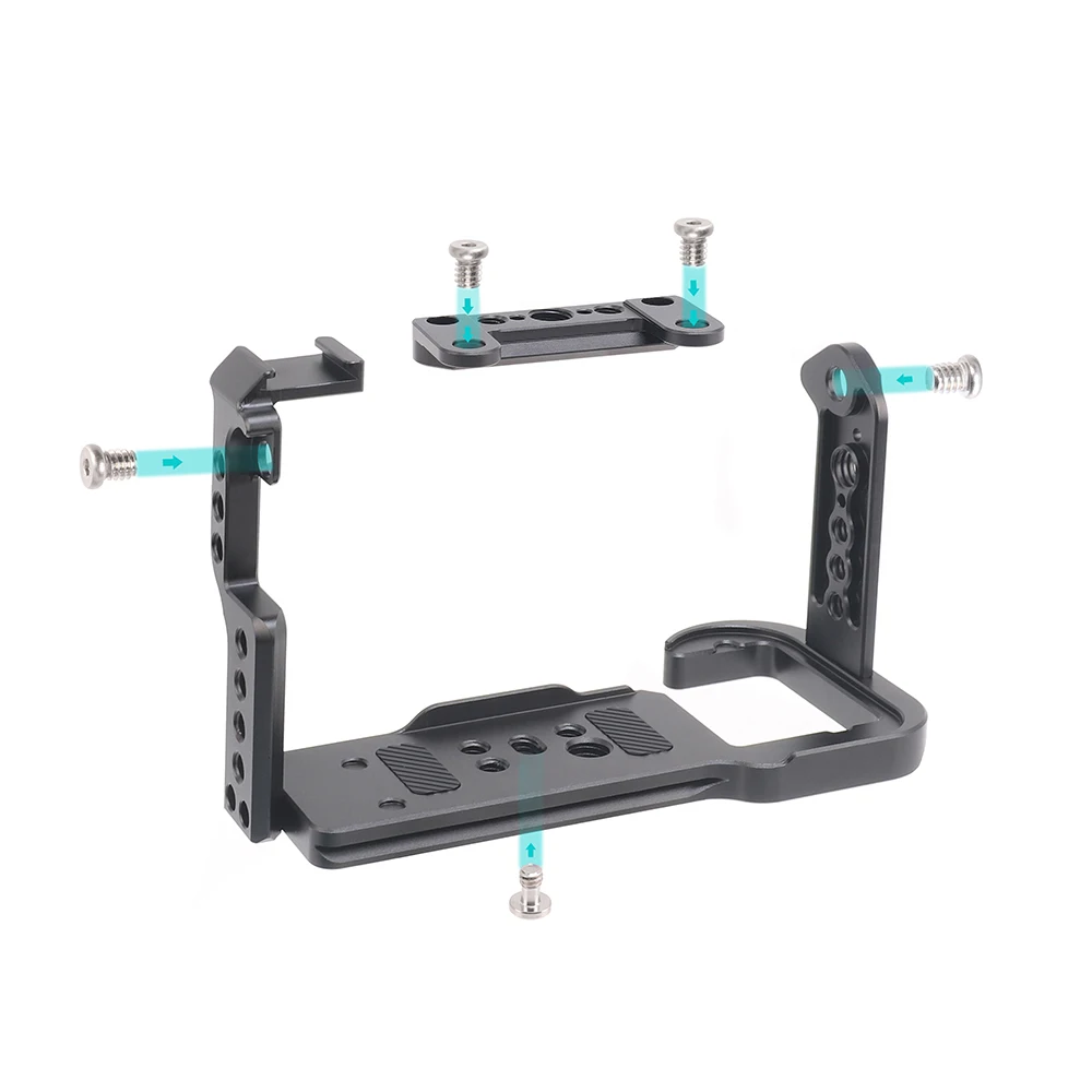 Cage Aluminum Alloy For Sony FX3/FX30 Full Camera Cage Rig kit With Cable Clamp Cold Shoe Camera DIY Kits Photography Accessorie - Image 5