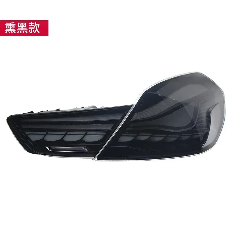 ไฟท้าย LED คุณภาพสูง ดีไซน์เกล็ดมังกร สำหรับรถยนต์ BMW ซีรีส์ 6 ปี 2010-2016 แบบเสียบปลั๊กใช้งานได้ทันที