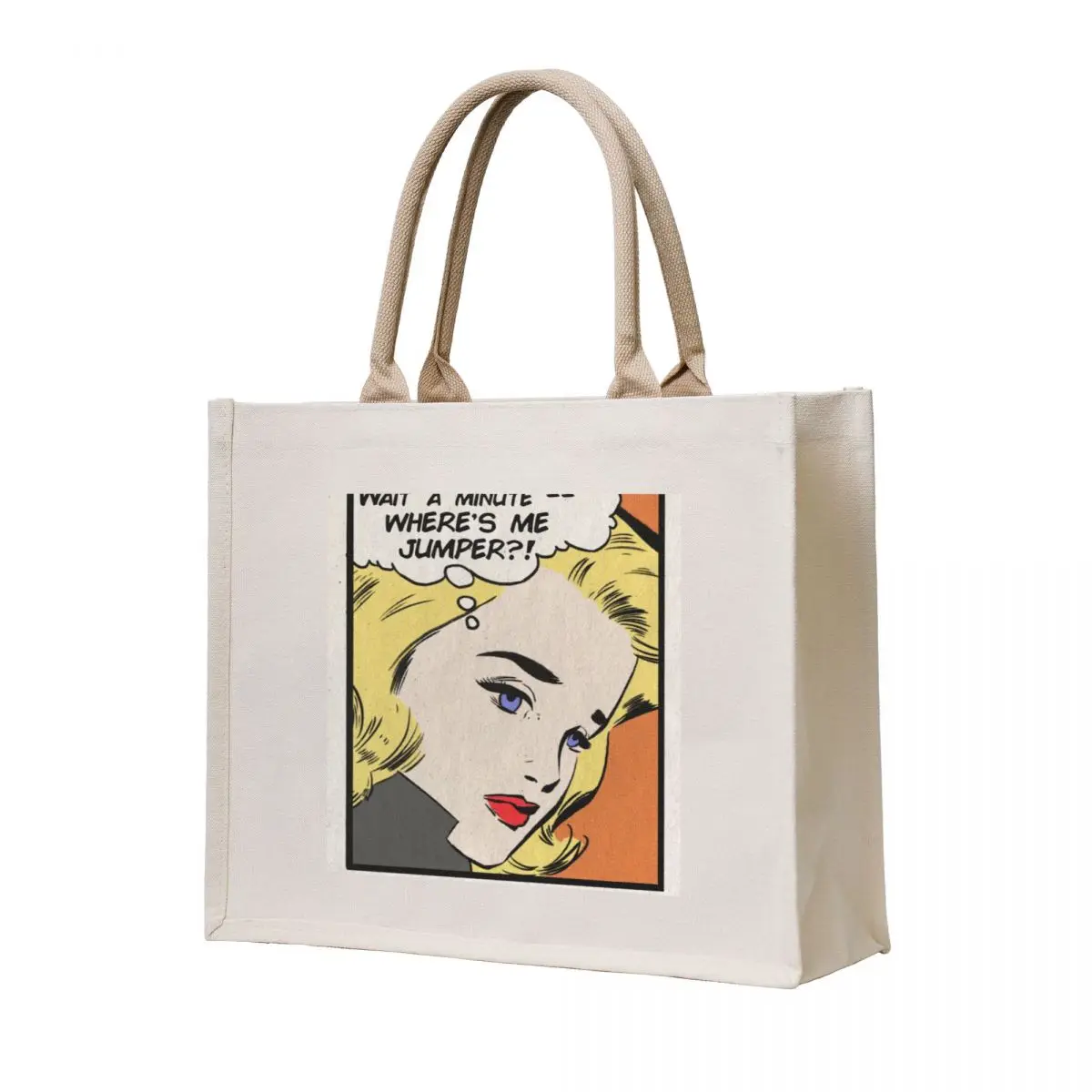 

Where's Me Jumper - Sultans of Ping Tote Bag custom bags tote bags aesthetic personalized tote custom fabric bag