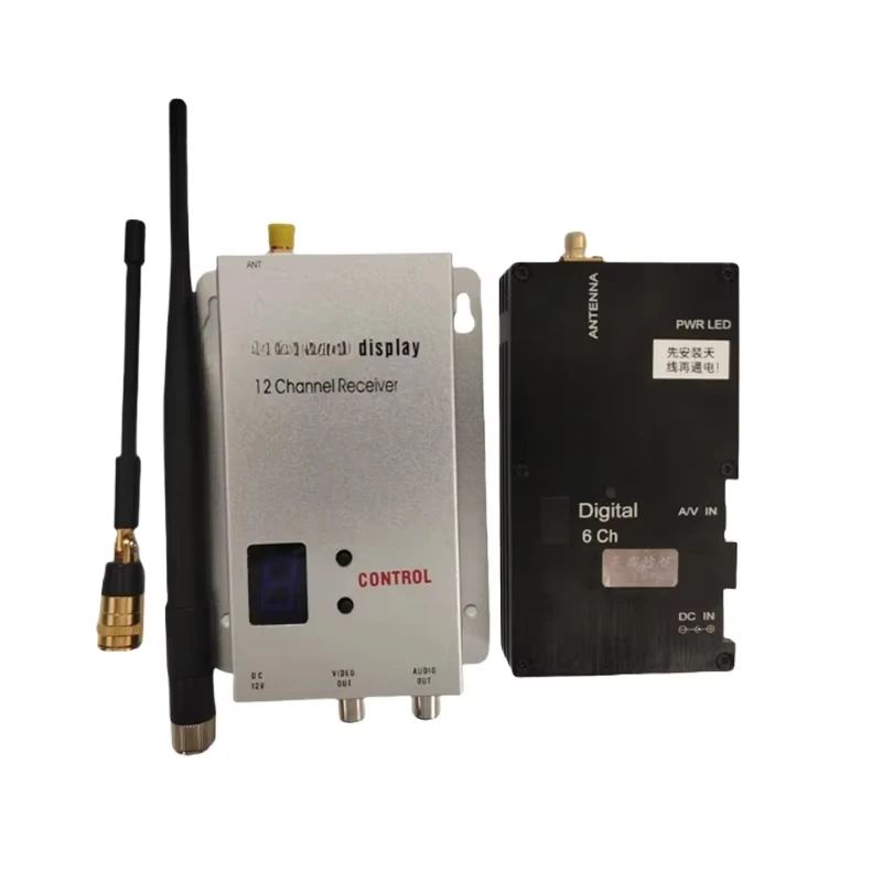 1.2/1 3G10w wireless audio and video transmitter, remote monitoring audio & video transceiver map transmitter