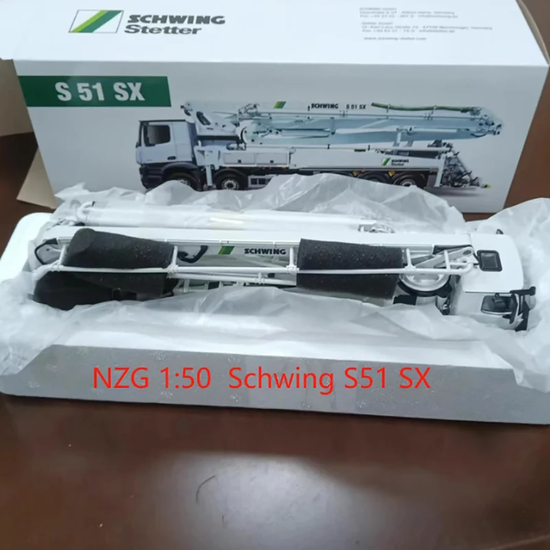 Schwing: Alles, was Sie über das 1:50 Arocs 8x4 Schwing S51 SX Cement Pump Truck Modell wissen müssen