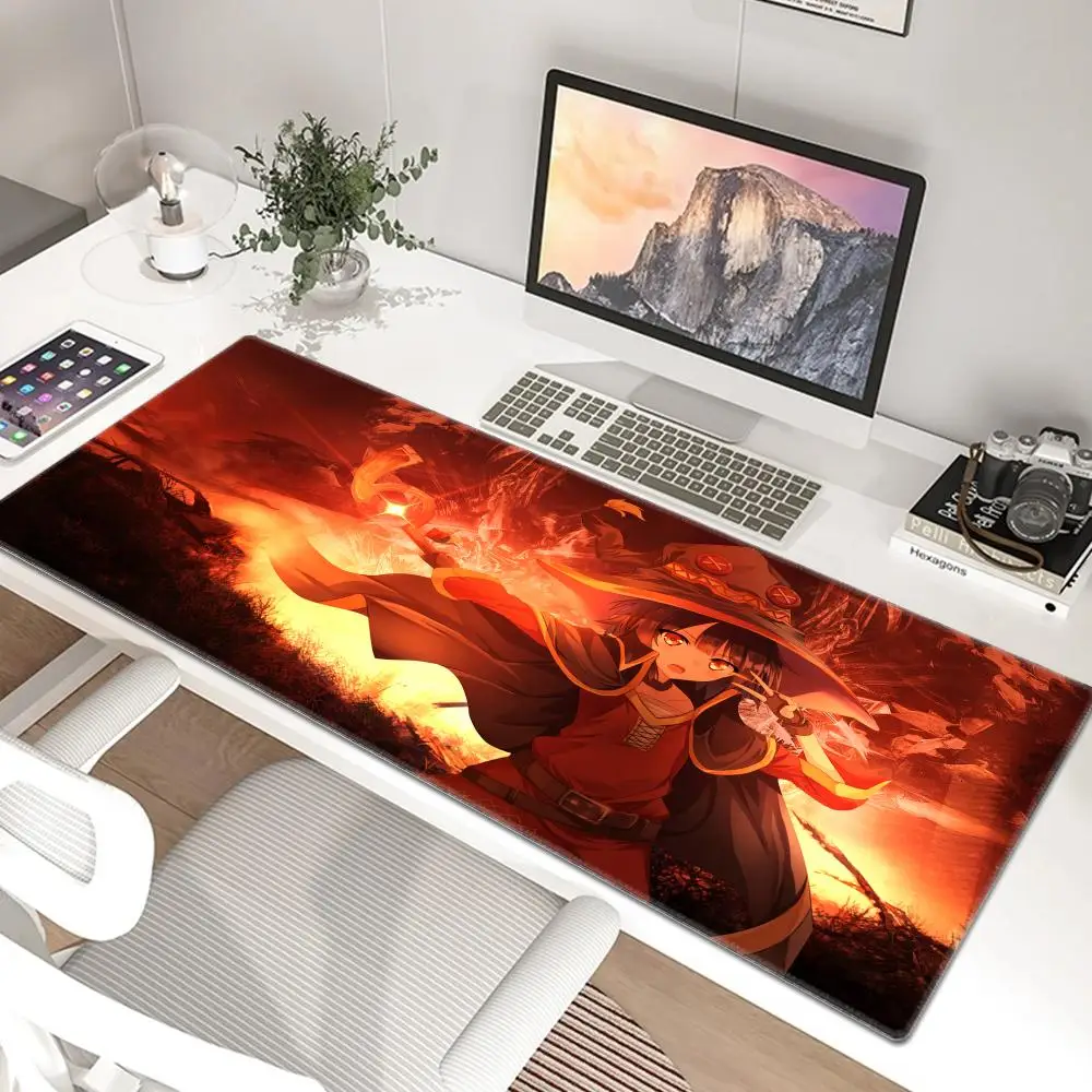 Anime Kono Subarashii Sekai Ni Shukufuku Wo Mouse Pad Keyboard Mat Non-slip Gamer Mousepads Laptop Coaster KonoSuba PC Mousepad
