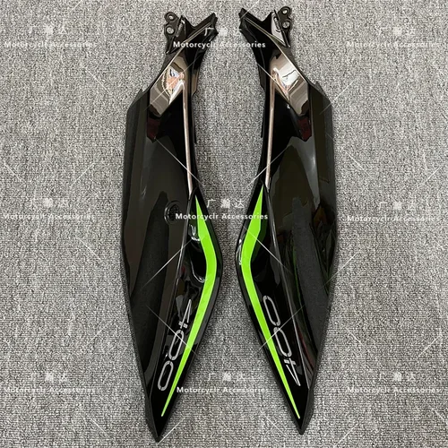 Imagen 2 del producto Un par de paneles de carenado lateral para asiento trasero de motocicleta aptos para KAWASAKI EX400 Ninja 400 Ninja400 Z400 2018-2023