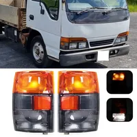 Para Isuzu 100P NKR camión luz de parachoques delantero lámpara de señal de giro luz de esquina conjunto de faros accesorios de coche