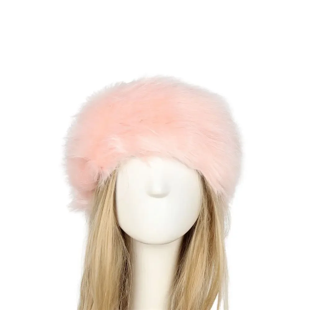 Ski Sneeuw Oorwarmer Nepbont Hoofdband Vrouwen Oorbeschermer Pluizige Russische Caps Outdoor Winter Hoeden