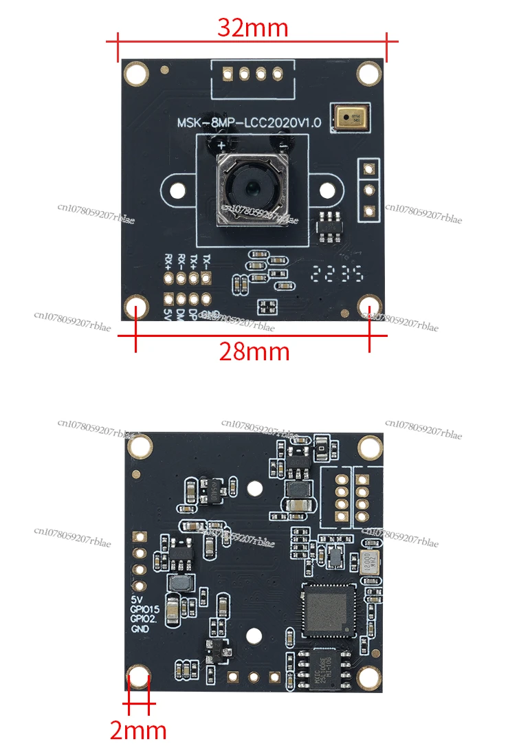 USB Module Camera 8 Million Imx179 Autofocus Face Recognition Industrial Camera Photo