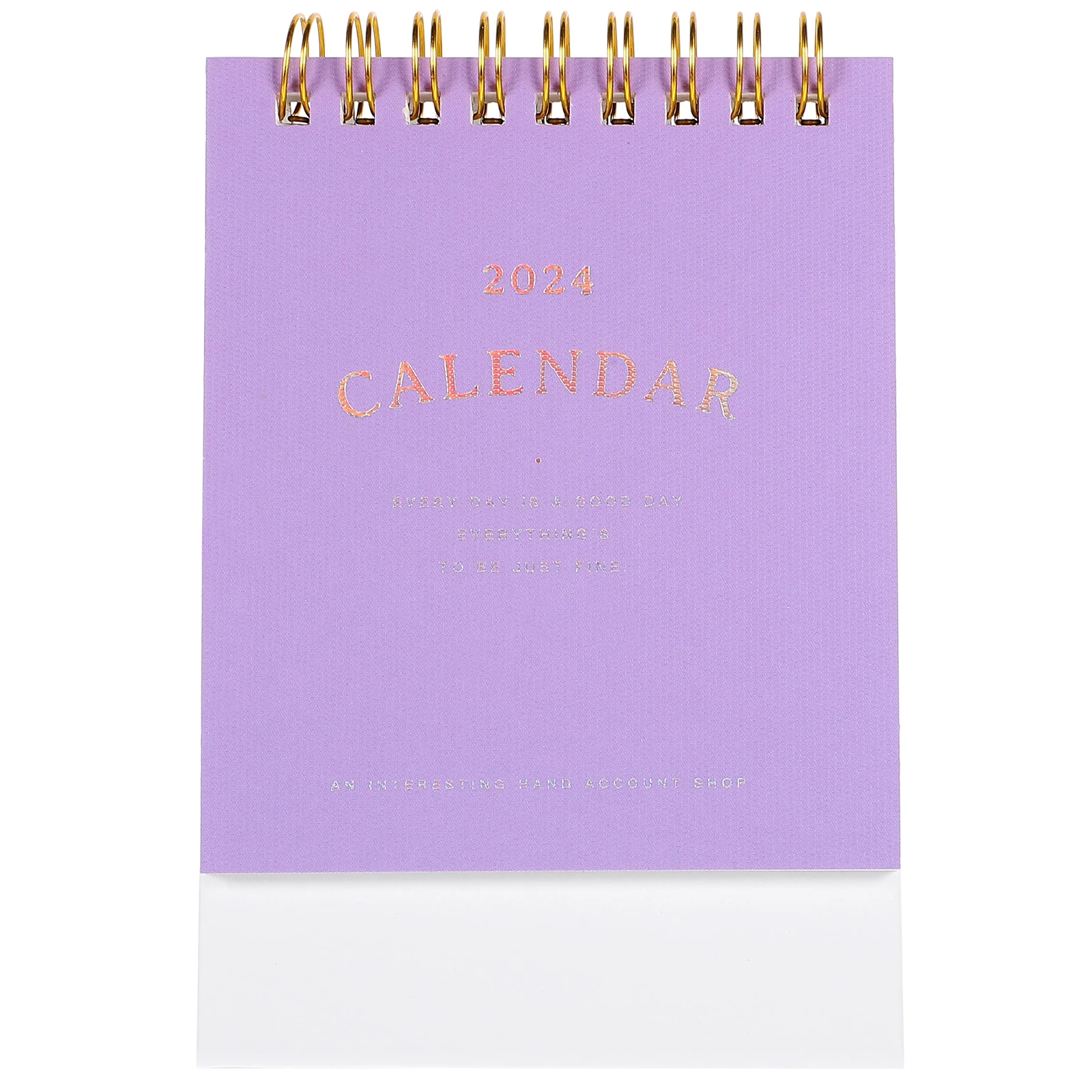 

Desktop Calendar Decor Ornaments Creative Tabletop Paper Standing Office
