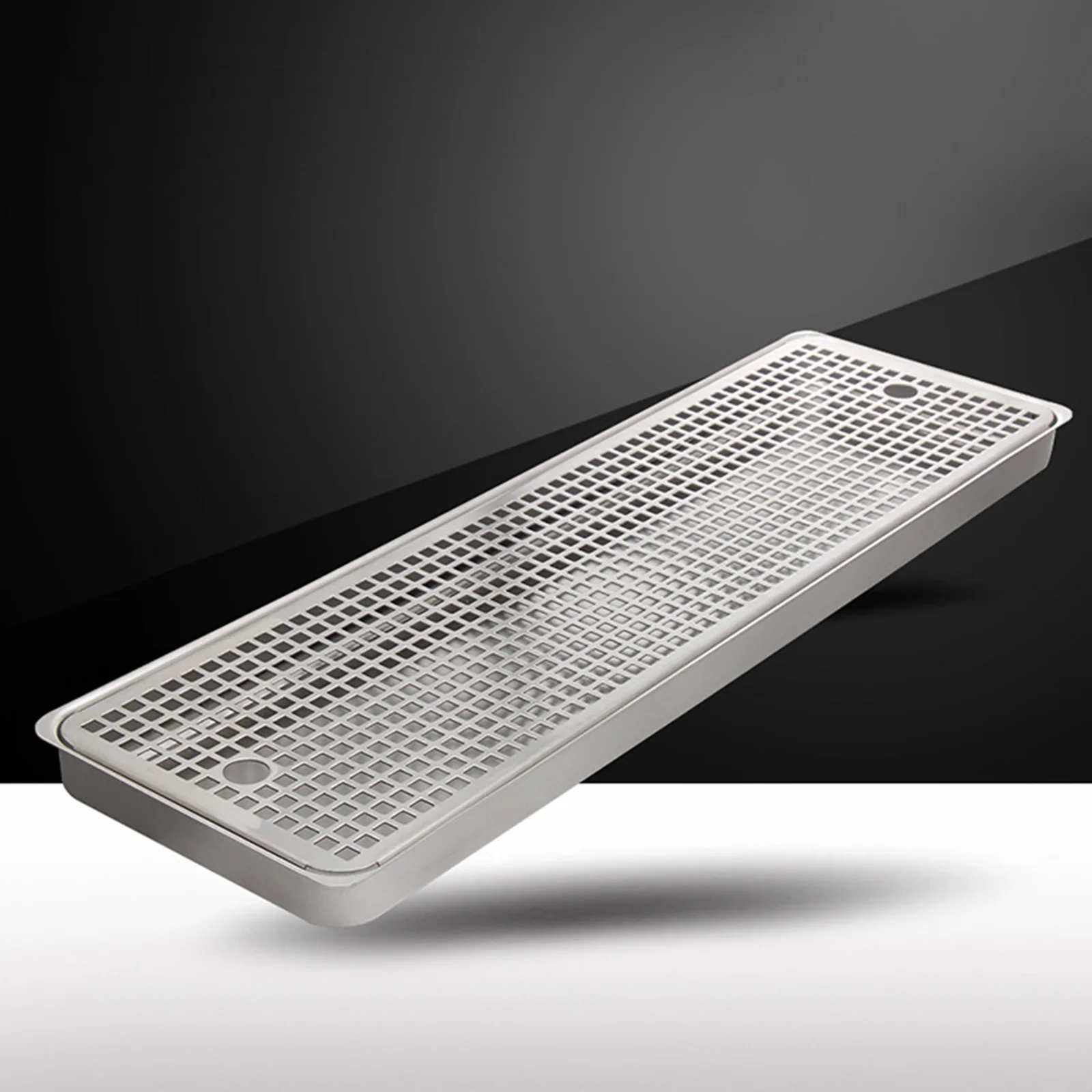 

60cm Stainless Steel Beer Drip Tray For Beverage Drink Bar Drip Tray Coffee Tea Filtration Tray Countertop Tray For Restaurant