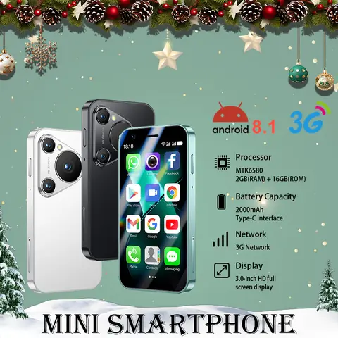 SOYES P70 Pro Max smartphone, 3.0-inch 2GB+16GB 2000mAh battery, dual SIM card, a Christmas gift for children and loved ones