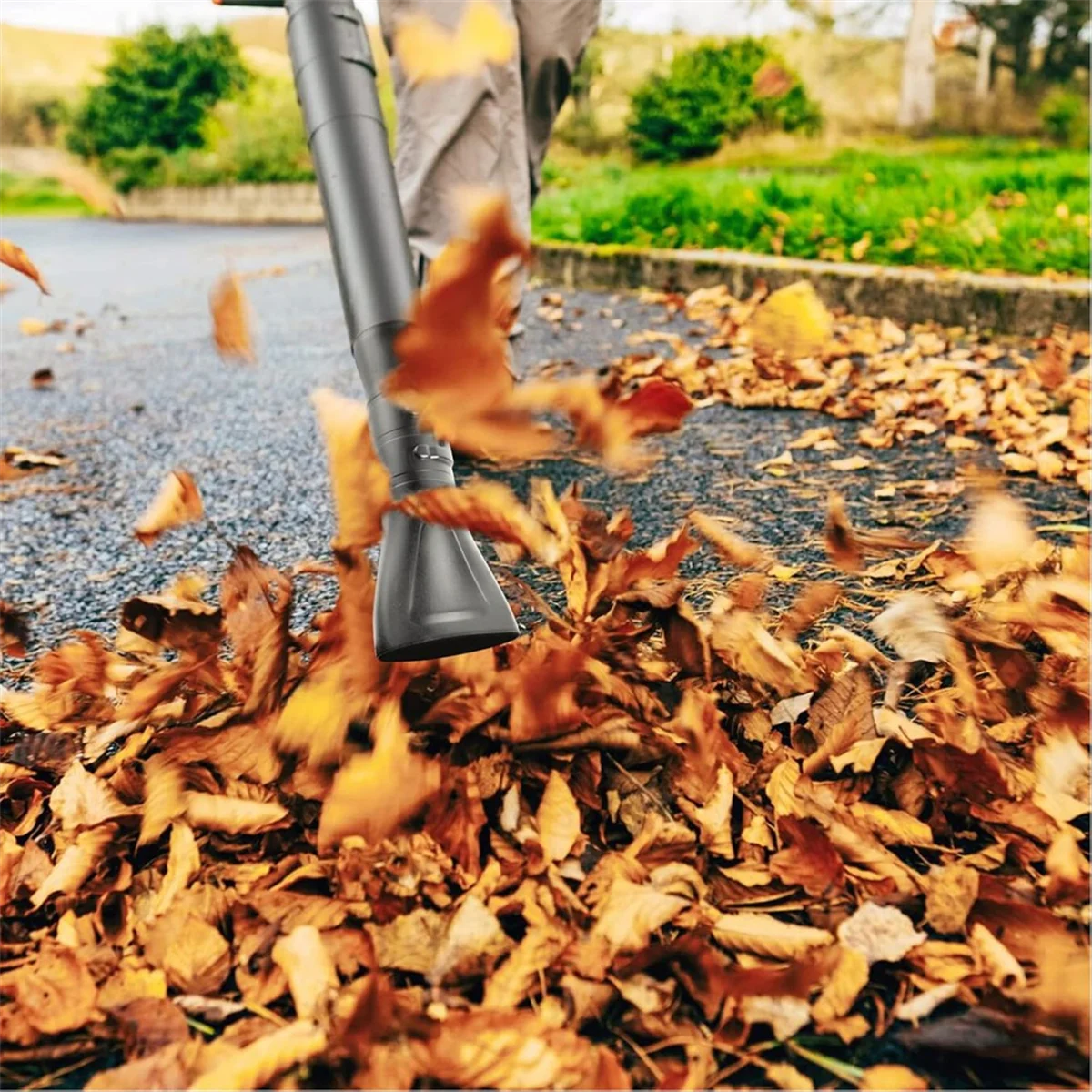 2 peças 191B21-6 191L13-5 tubo adaptador e 197889 -6 Bocal de extremidade plana para ventilador Makita XBU02Z, para soprador portátil Makita X2 36V