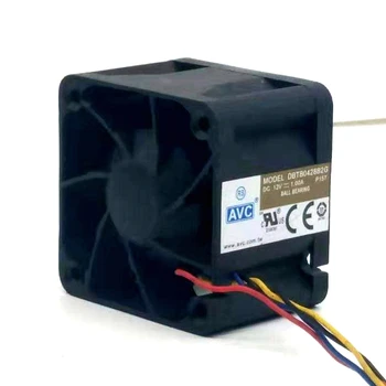 40mm wydajny wentylator chłodzący dla AVC 4028 12V 1A DBTB0428B2G wysokiej prędkości serwera fanów 40*40*28mm podwójne łożysko kulkowe 4-wire 4Pin PWM