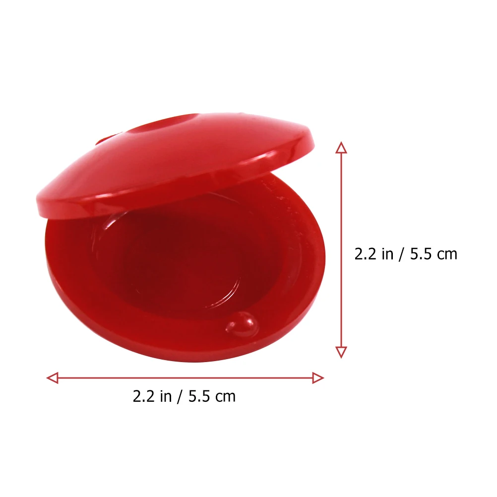 

10 Pcs Plastic Castanet Handheld Musical Toys Kids Teaching Aid Jesus Percussion Plaything for Polished