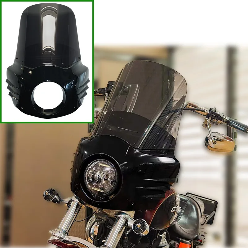 49Mm front fork hood windshield for locomotive modification