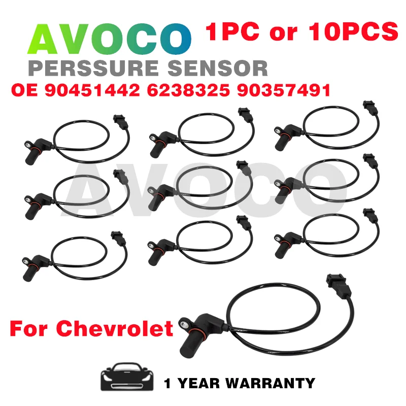 Sensor de Posición del Cigüeñal 90451442 para Chevrolet Corsa, Vauxhall Opel Vectra, Astra OEM (1 o 10 Unidades) #   90451442 6238325 90357491