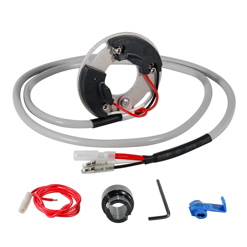 Motorrad-Stator-Pickup-Pulser-Spule für Moto Guzzi V35 1977-1987, V50 1977-1990, V65 1982-1992, OEM: 19708520 27708520 – Detail 8