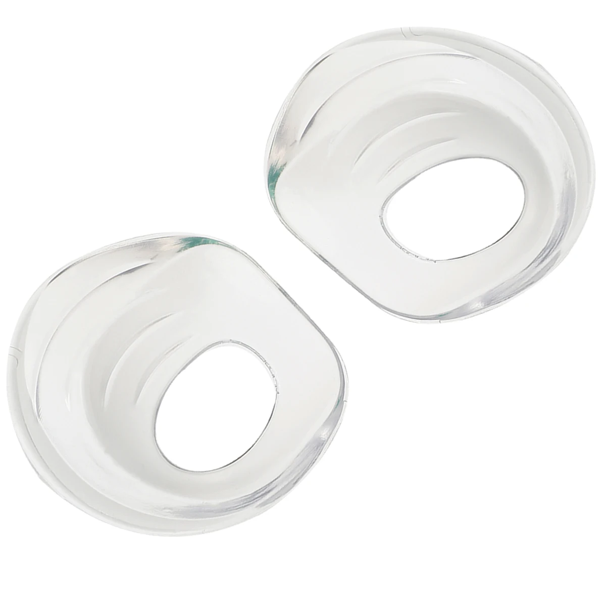 

2 Pairs Transparent Heel Pads for O X Shaped Legs Correction Insoles Men Women Arch Support Cushion Inserts Foot Care Tools Shoe