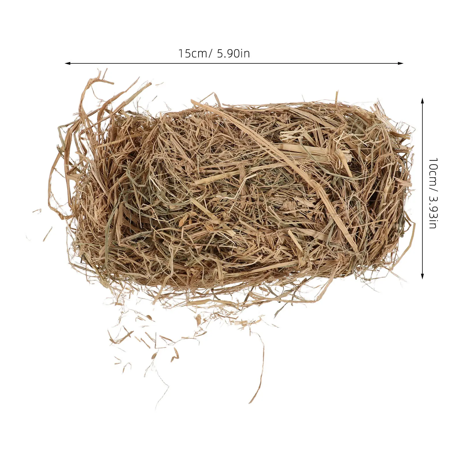 1 Bag Barley Straw for Pond and Fountain Maintenance Natural Straw Supports Clear Water Koi Pond Treatment
