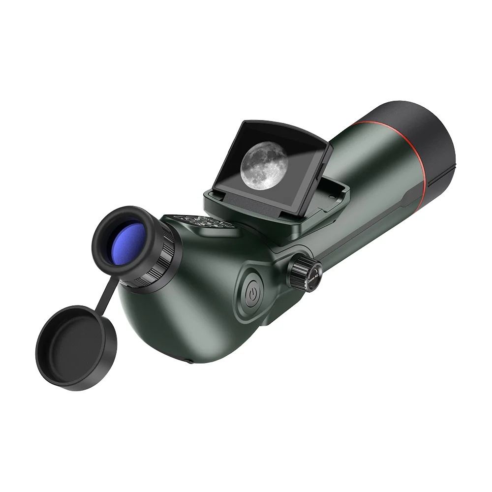 

High Quality Waterproof SPX5-80 Astronomical Telescope 350x Optical Digital Zoom Adjustable Infrared Night Vision Scope 4K Video