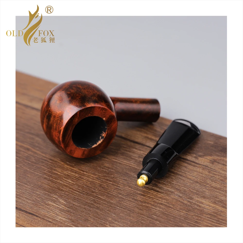 Small briar tobacco pipes, straight smoking pipe, 3mm filter beginners pipes, leisure pipes, tea table decoration, gifts for men