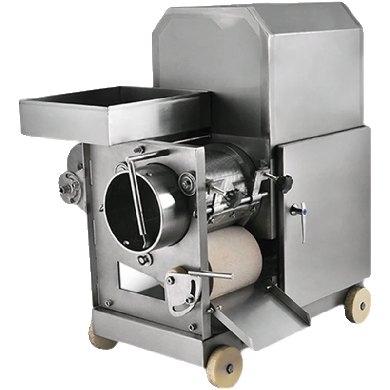 Máquina automática de eliminación de carne de pescado, surimi de pescado comercial, máquina descascargones y cangrejos, separación de huesos de pescado y carne y