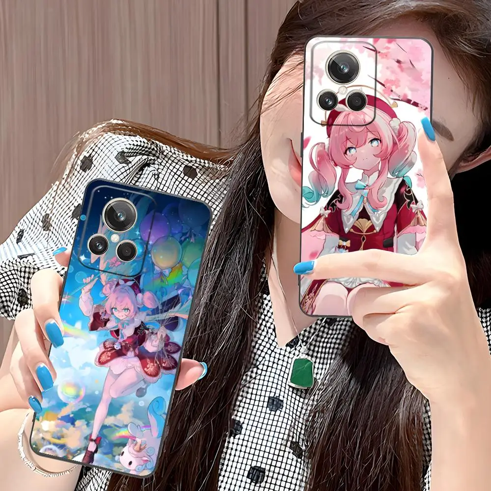 

Чехол для телефона Honkai Star Rail Hyacine для Realme 15 14 13 12 11 10 9 Pro Plus T i Lite 5G с цветным принтом, красивый чехол