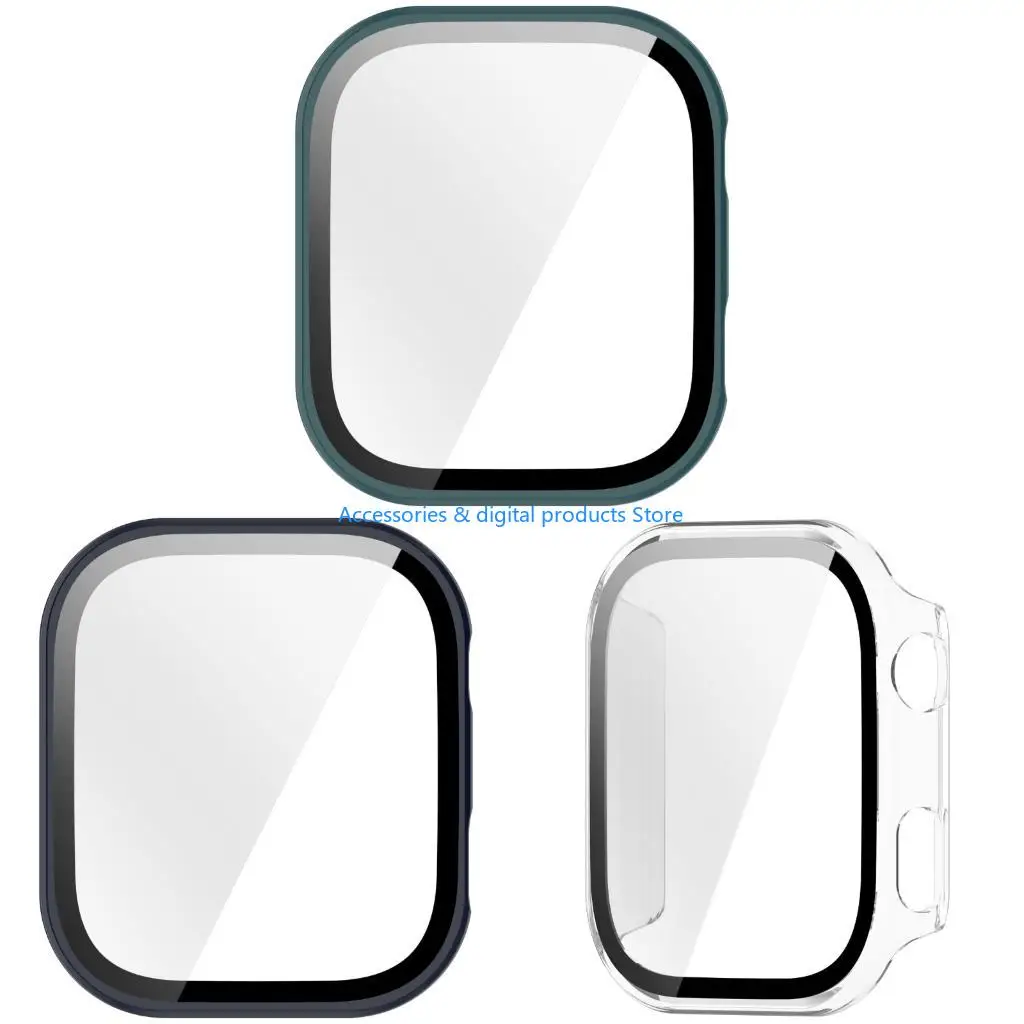 77JD Case For Watch 6 Screen Protectors Case,Full Coverage Cover Protective Bumper Smartwatch Accessories