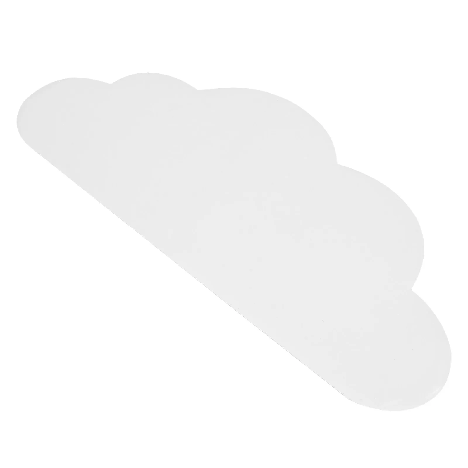 Cloud Shaped Removable Dry Erase Whiteboard Sticker Self Adhesive Reusable Wall Desk Fridge Message Board for Home Office