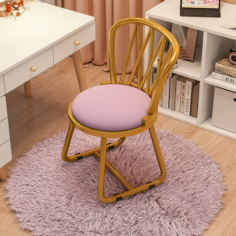 Dressing stool bedroom luxury makeup chair simple modern dressing table chair girls household makeup stool nail chair