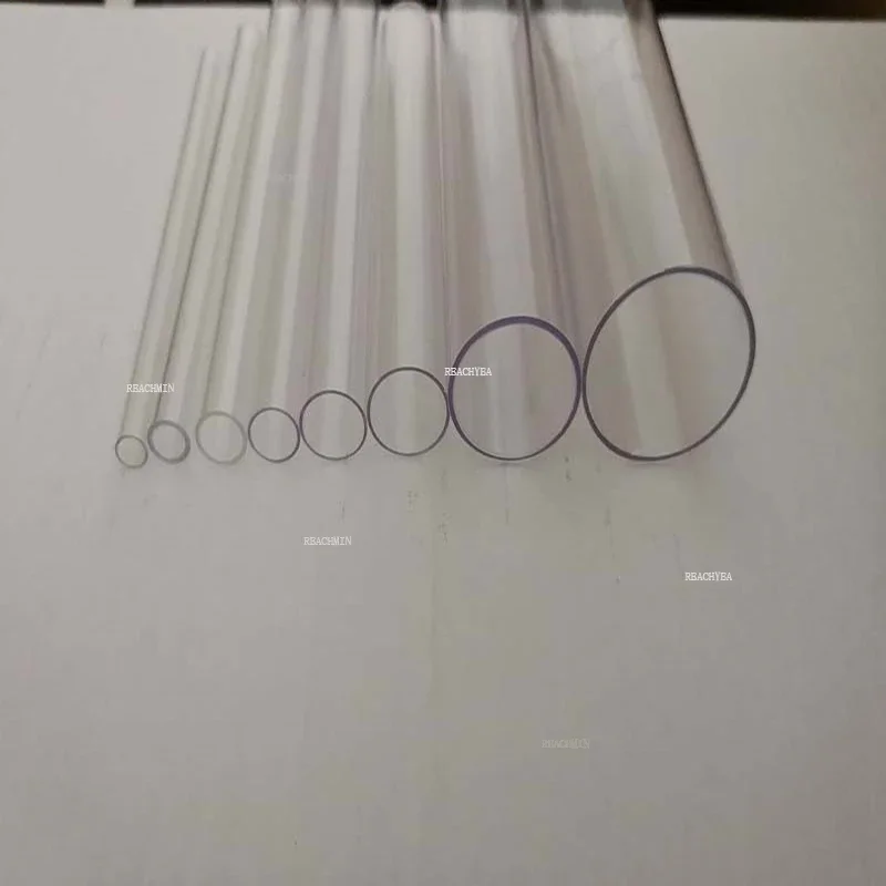 

pc/pvc rigid clear tubing hard plastic tubes 0.5m/2pcs