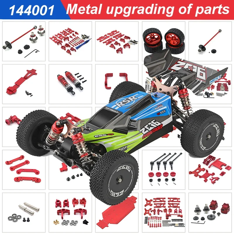 

Wltoys 144001 144010 124017 124018 124007 Центральный приводной вал сцепления Sliper, регулируемое крепление двигателя, металлические стальные детали для обновления