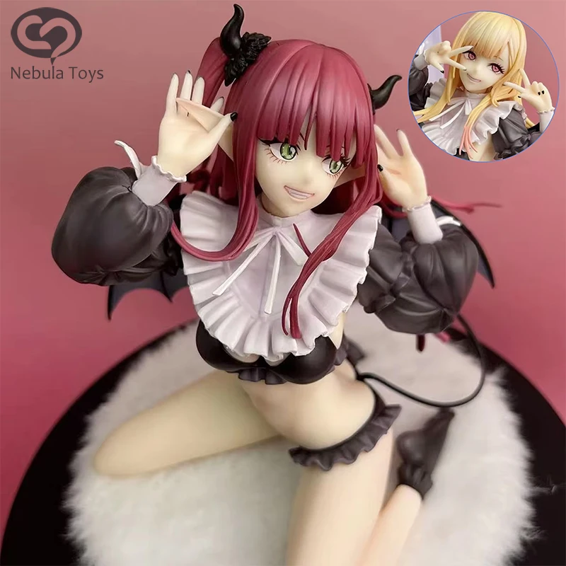 

Новая фигурка My Dress-Up Darling Kitagawa Marin, фигурки с двумя головками, аниме-фигурка, коллекция моделей, украшение для стола, игрушки, куклы, подарки