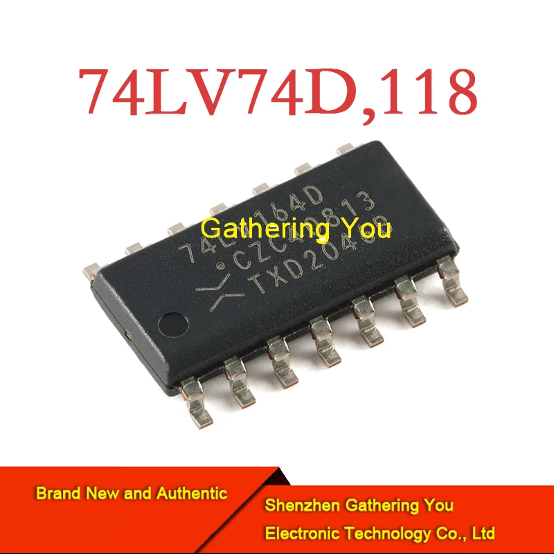 74LV74D,118 SOP-14 Trigger Brand New Authentic
