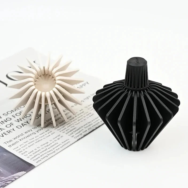 Adjustable Angle Paper Filter Shaping Tool for Pour Over Coffee Dripper, Food-Grade PA66, Compatible with Origami V60 Kalita