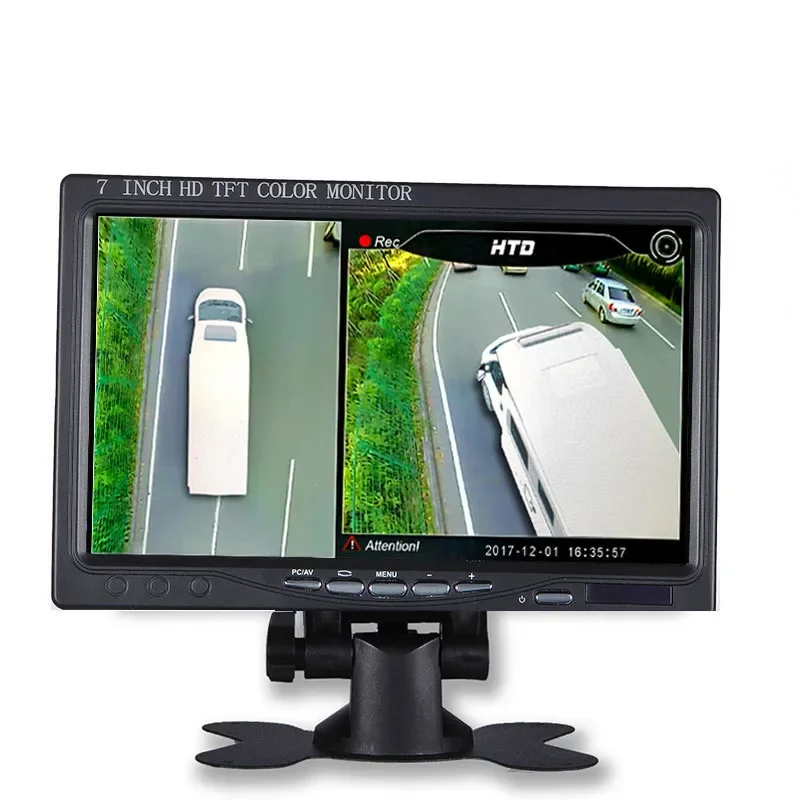 

Auto Eletrocnic Wireless Trigger Control Car monitor 7 inch LCD Color Monitor/H split/ 1 For All Cars