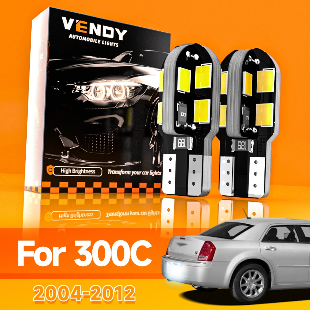 

2pcs For Chrysler 300C 2004-2012 LED License Plate Light 2005 2006 2007 2008 2009 2010 2011 Canbus Accessories