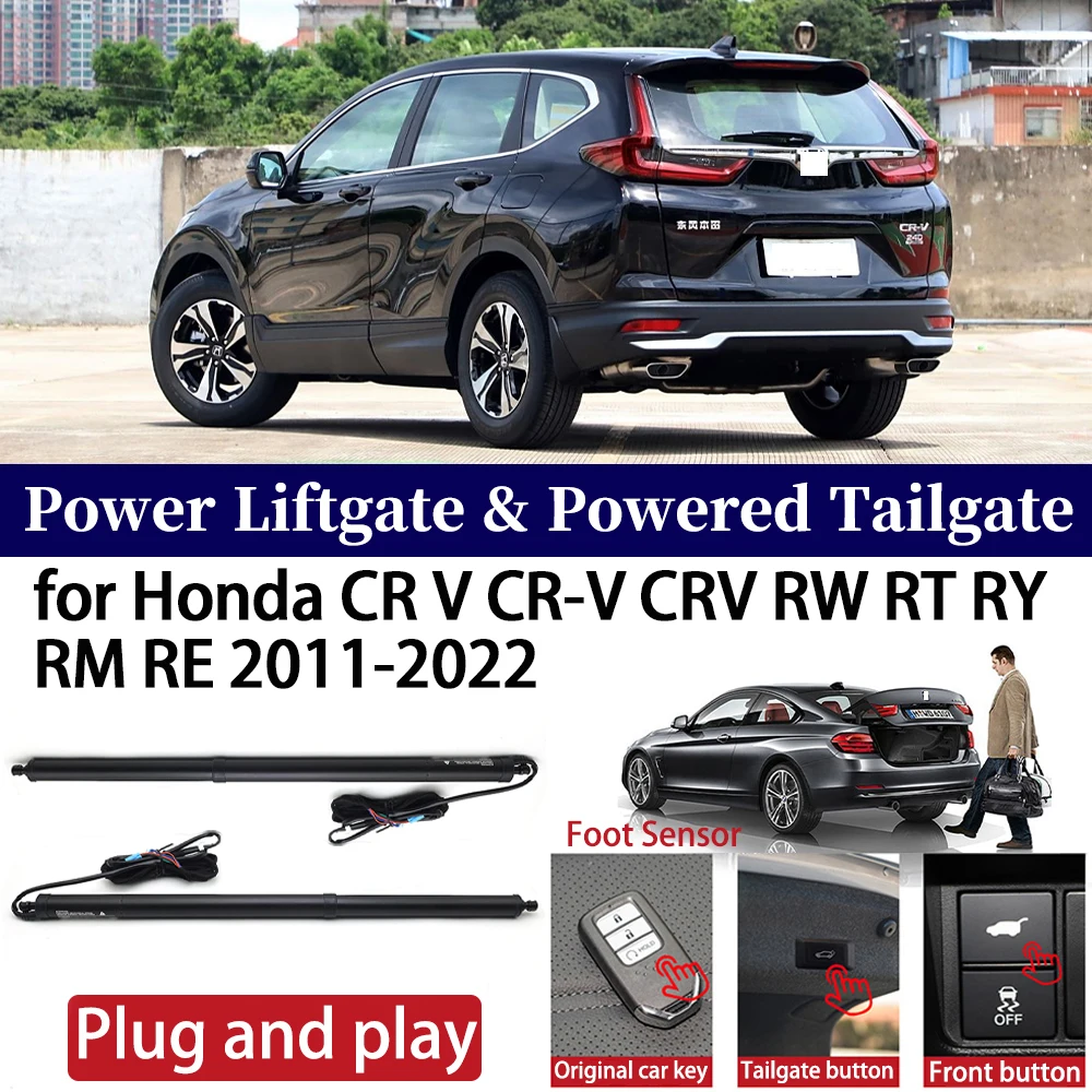 

for Honda CR V CR-V CRV RW RT RY RM RE 2011-2022 Car Power Liftgate Automatic One-Click Vehicle Powered Tailgate Strut