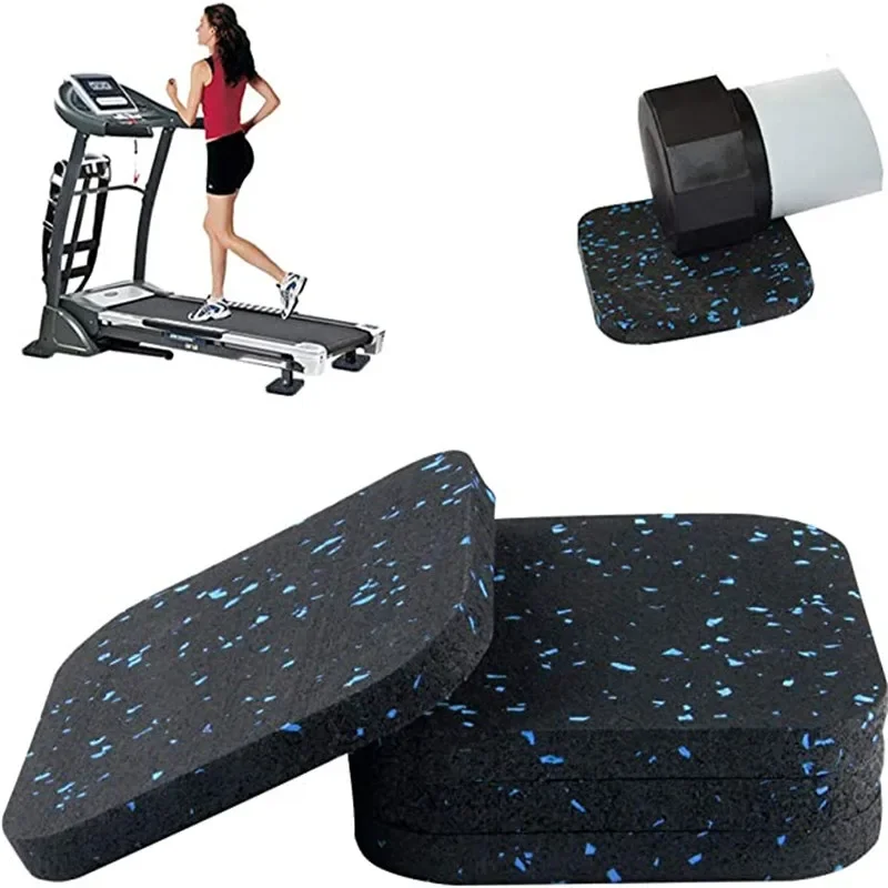 Treadmill Pad Treadmill Mat Thickening Fitness Equipment Cushioning Rubber Shock-proof Floor Mat Shock-proof Sound-Absorbing