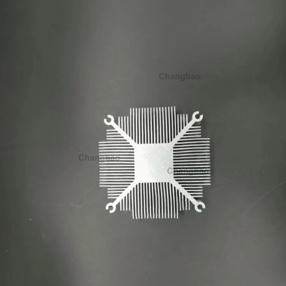 Алюминиевый радиатор 90 мм для светодиодной лампы высокой мощности COB 10 Вт 20 Вт 30 Вт 50 Вт - Радиатор охлаждающего ребра для светодиодного освещения