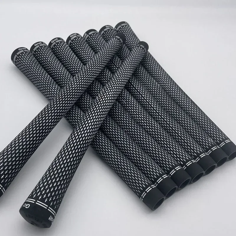 10pcs/13pcs Classic Cross Pattern Golf Grip Men Women Rubber Golf Club Grips Standard Midsize on Tour Grip  Accessoris