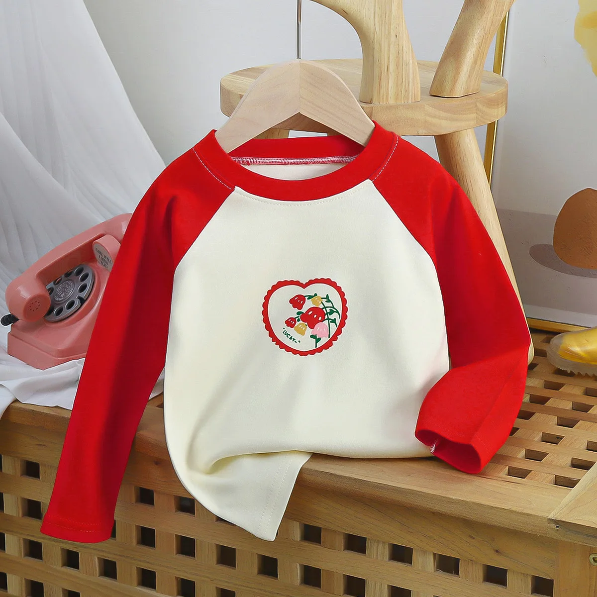 Children Long-sleeved T-shirt Cartoon Cotton Autumn Boy T-shirt Bottoming Clothe Girl Clothing Bottoming Shirt Kids Long-sleeved