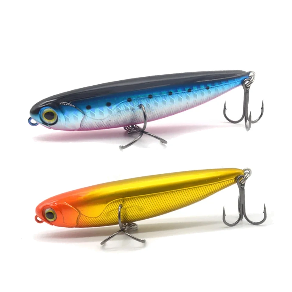 Topwater Pencil 6g/12g Surface Walker Fishing Lure Walk Z-shaped Dog Artificial Swimbait Saltwater Bass Hard Bait Fishing Tackle