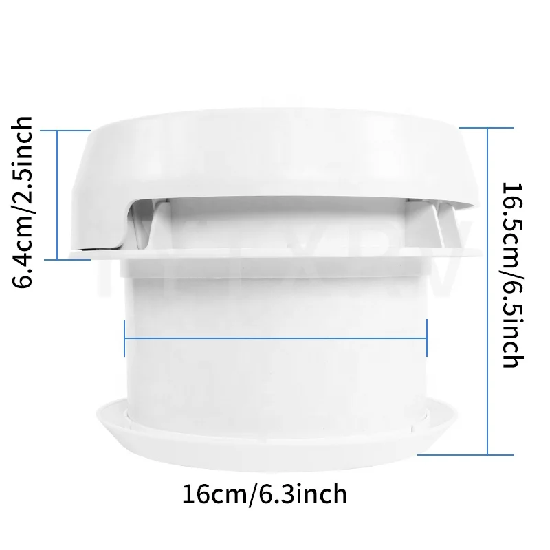 OEM جودة سقف تنفيس مروحة قوية عادم الرياح لملحقات خارجية DC12V RV