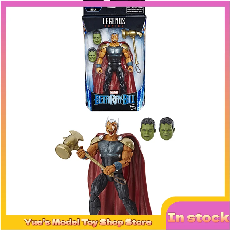 

【In Stock】Hasbro Horse-Faced Thor E3976 Marvel Classic Character Legend 6-inch Action Figure Animation Model Collection Gift