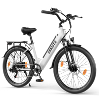 ESKUTE C100 PLUS Adult 250W Electric Bike E-City Electric Bicycle Urban Commuter 36V13AH Battery 26\