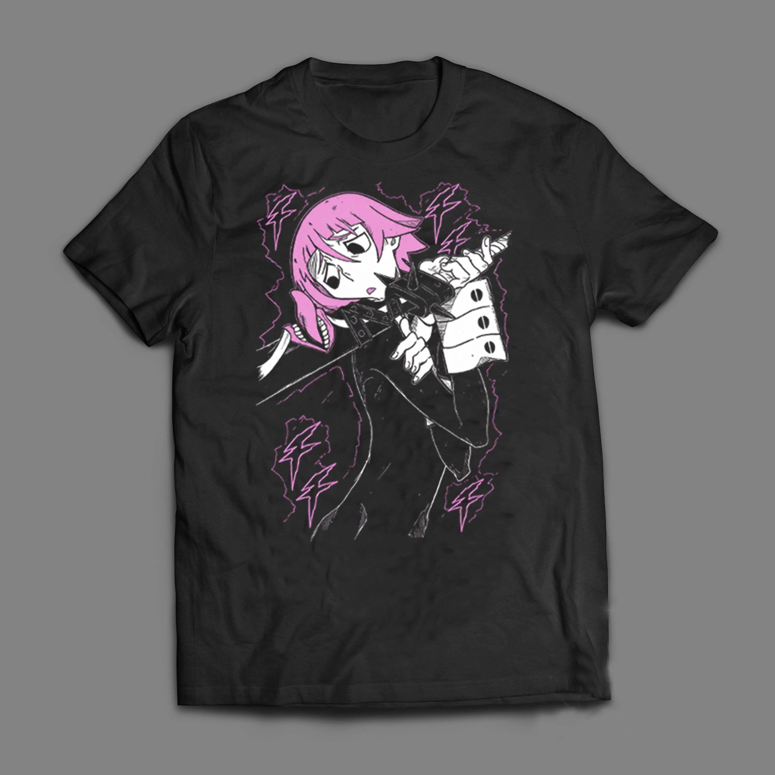 Soul Eater T-Shirt, Maka Albarn Graphic Sweatshirt, Vintage Anime Manga Hoodie Fan Gift